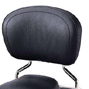 Road King <HTML></HTML> Classic/Road Glide <HTML></HTML> Large Oval Top-Stitched Passenger Backrest